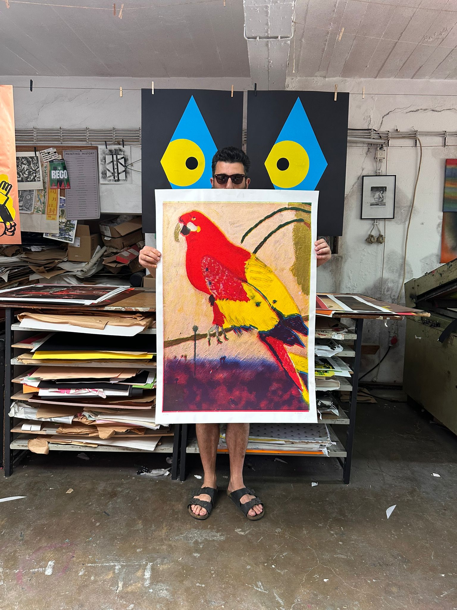 ALBERT TANNAT PAPAGAIO (PARROT) - Officina Arara - FORGET ABOUT WHITE WALLS