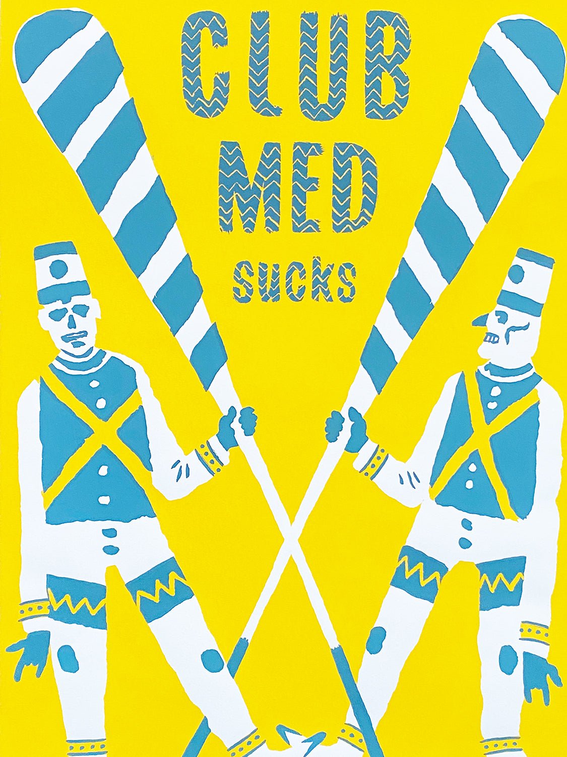 Club Med Sucks - Estudio Trovoada - FORGET ABOUT WHITE WALLS