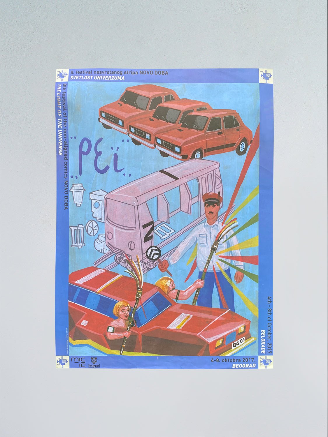 Exhibition Poster - Matrijarsija - FORGET ABOUT WHITE WALLS