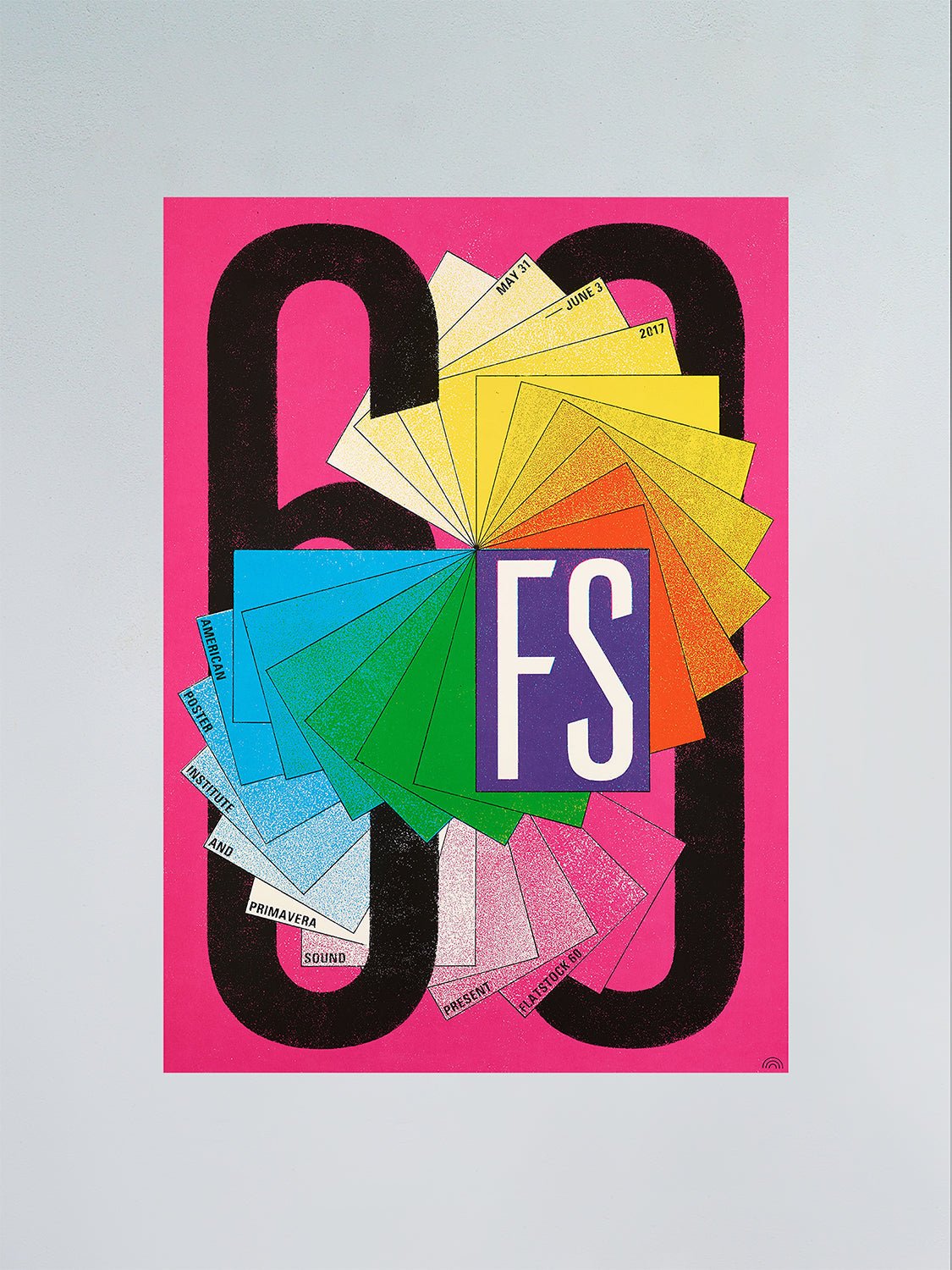 Flatstock 60 - Falk Schwalbe - FORGET ABOUT WHITE WALLS