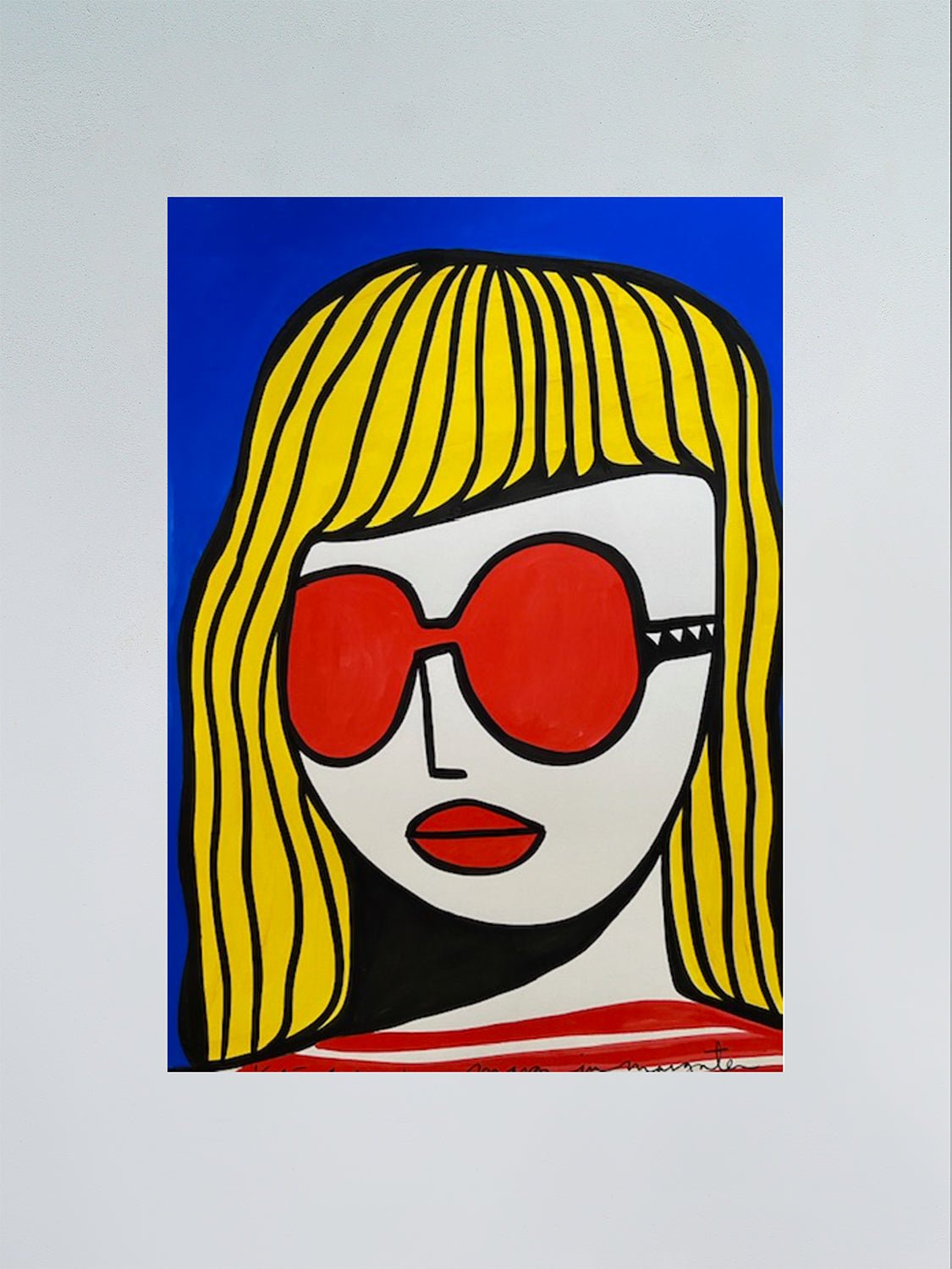 Girl in Glasses - Margo in Margate - FORGET ABOUT WHITE WALLS