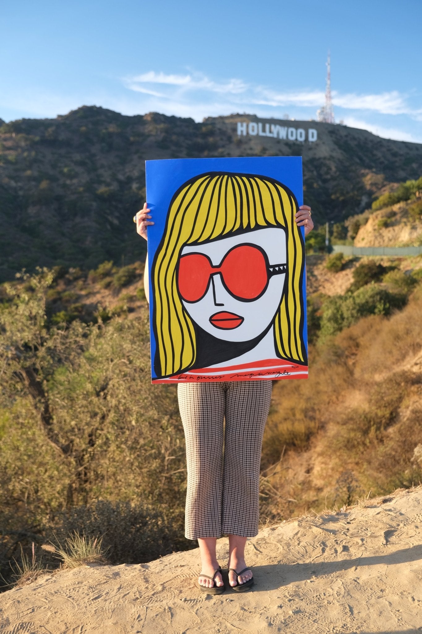 Girl in Glasses - Margo in Margate - FORGET ABOUT WHITE WALLS