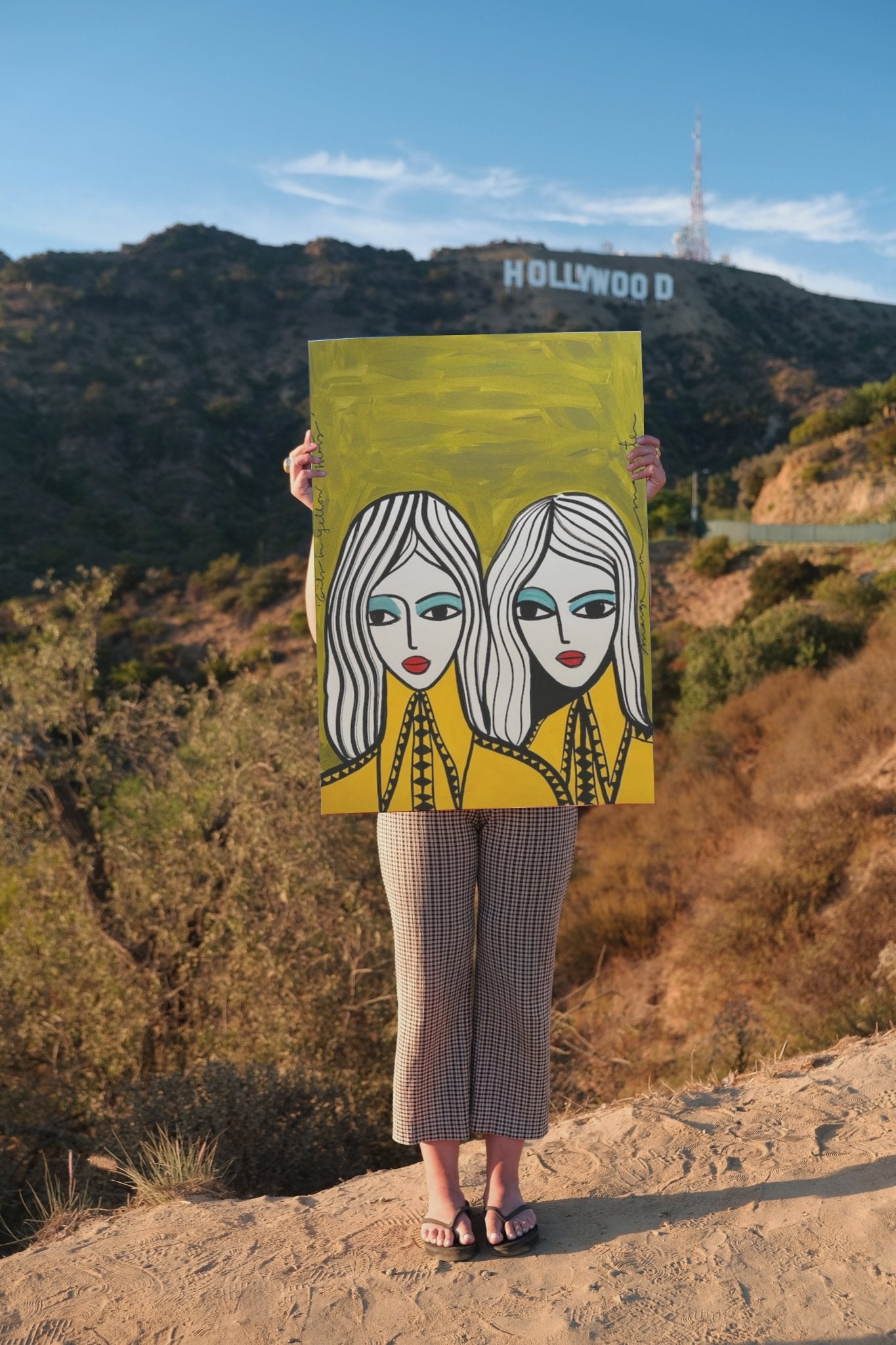 Girls in Yellow Shirts - Margo in Margate - FORGET ABOUT WHITE WALLS