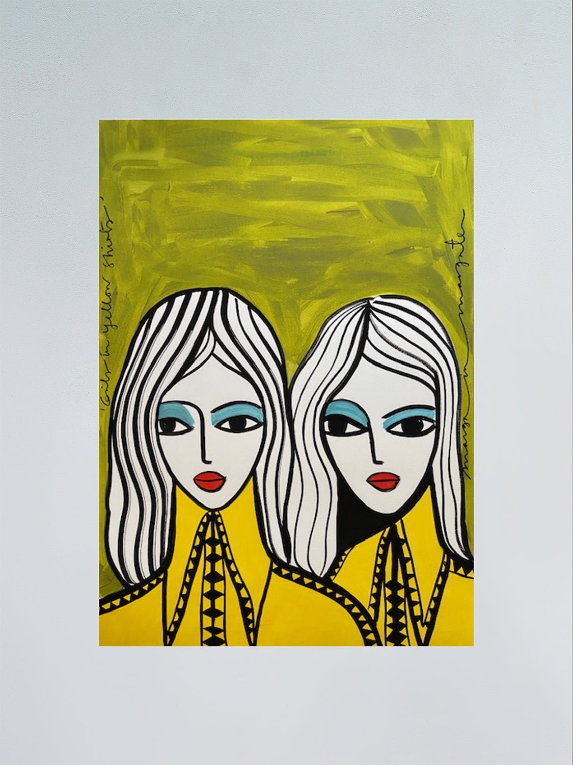 Girls in Yellow Shirts - Margo in Margate - FORGET ABOUT WHITE WALLS