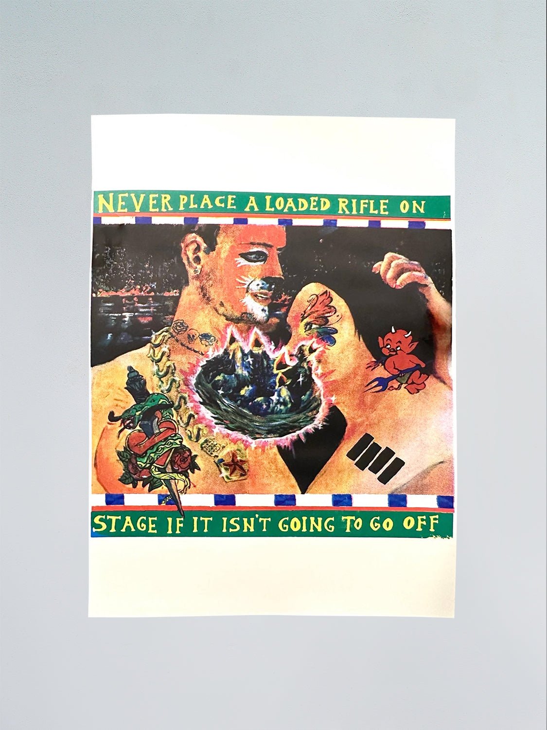 Never Place a Loaded Rifle on Stage if it isn’t Goig to Go off - Matrijarsija - FORGET ABOUT WHITE WALLS