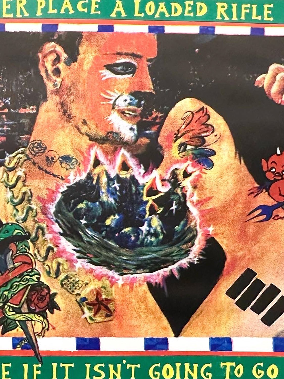 Never Place a Loaded Rifle on Stage if it isn’t Goig to Go off - Matrijarsija - FORGET ABOUT WHITE WALLS