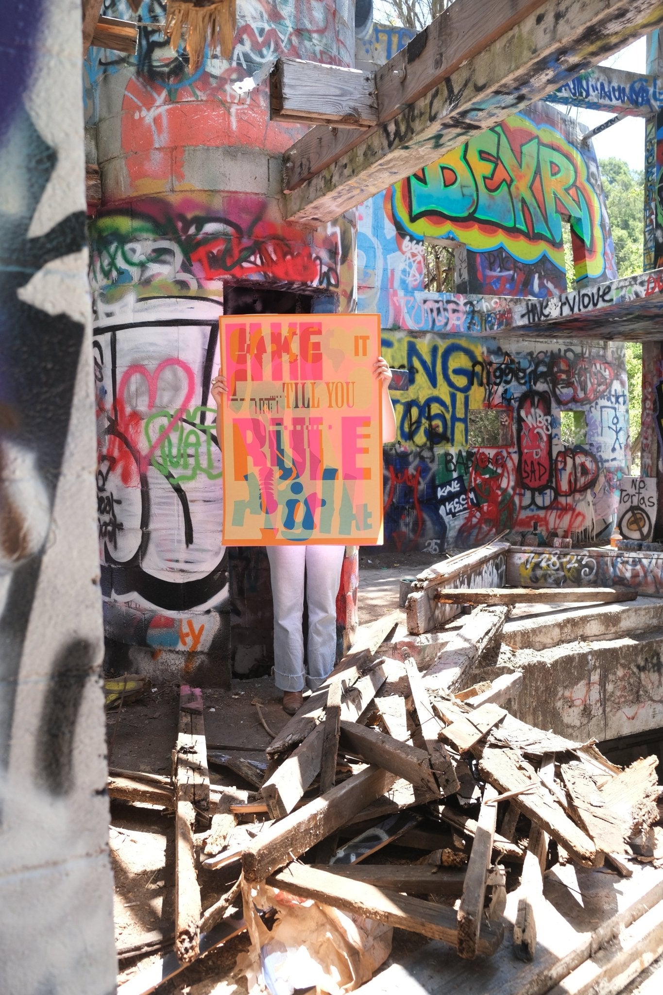 Poster Rex 012 - Poster Rex - FORGET ABOUT WHITE WALLS