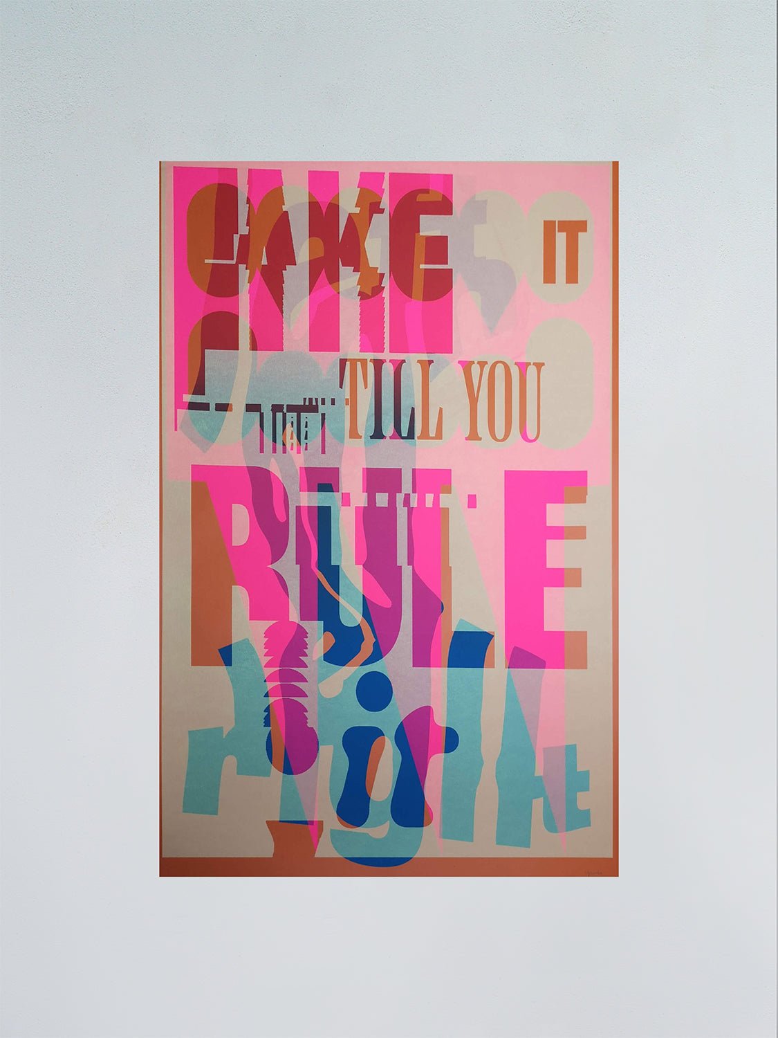 Poster Rex 012 - Poster Rex - FORGET ABOUT WHITE WALLS