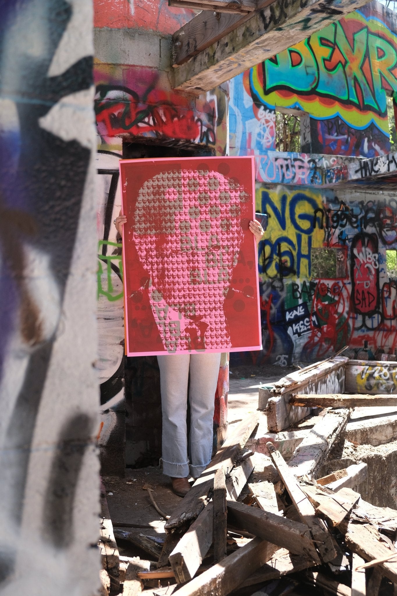 Poster Rex 015 - Poster Rex - FORGET ABOUT WHITE WALLS