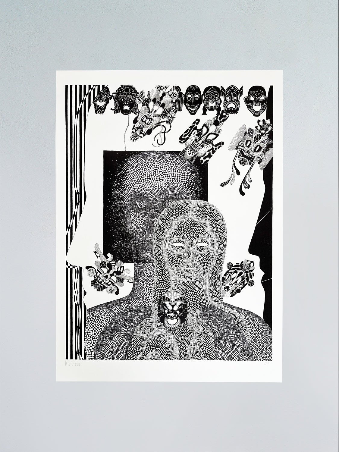 Quantum Girl and Square Space Man - Boris Pramatarov - FORGET ABOUT WHITE WALLS