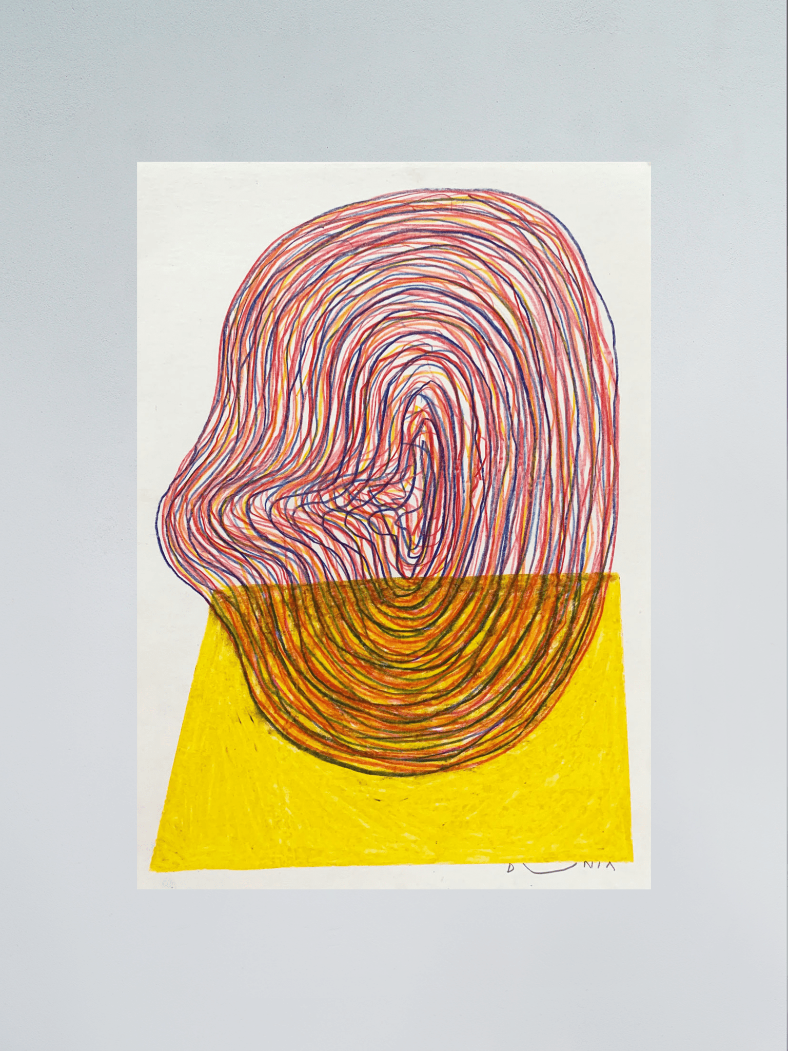 Self - portrait III - Dunja Jankovic - FORGET ABOUT WHITE WALLS