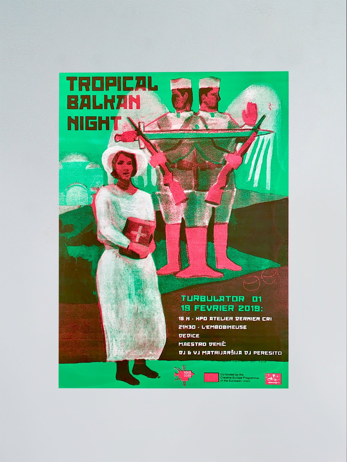 Tropical Balkan Night - Matrijarsija - FORGET ABOUT WHITE WALLS