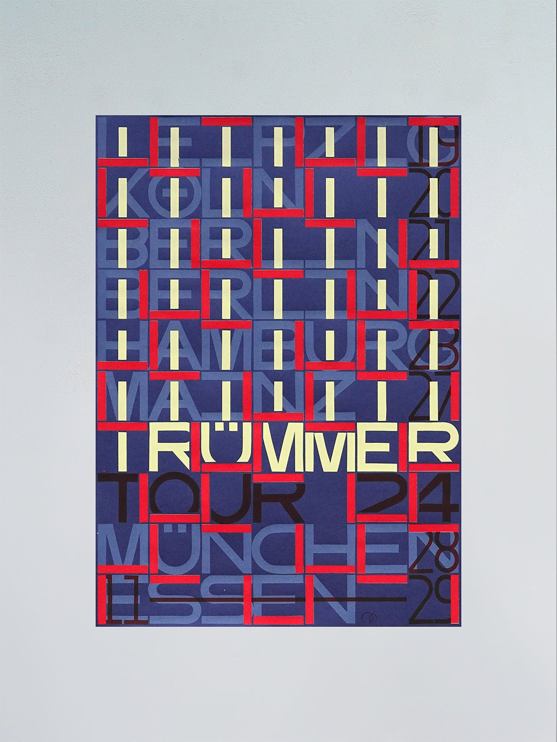 Trümmer - Falk Schwalbe - FORGET ABOUT WHITE WALLS