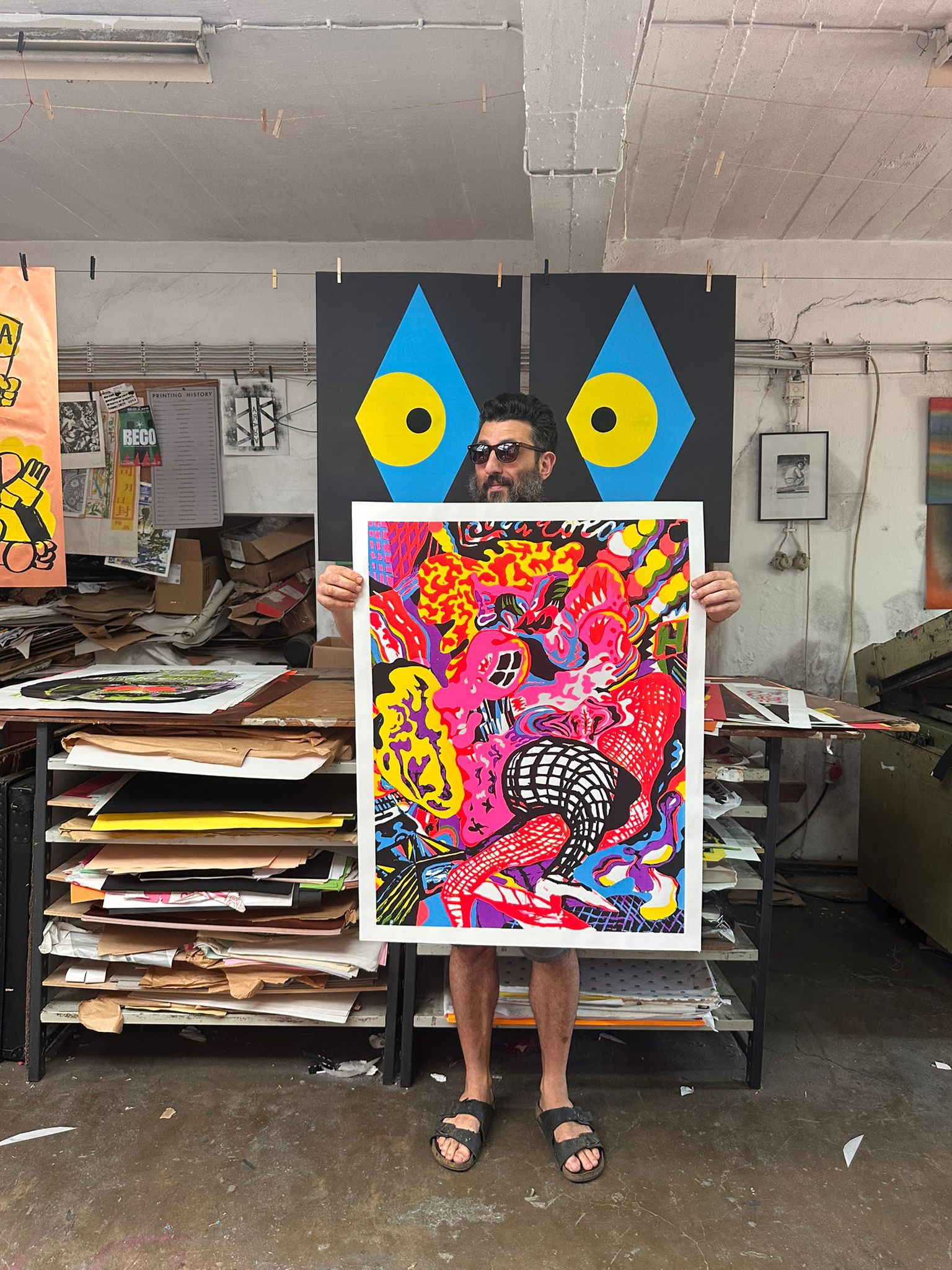 VASJA LEBARIC "LADY OF THE NIGHT" - Officina Arara - FORGET ABOUT WHITE WALLS