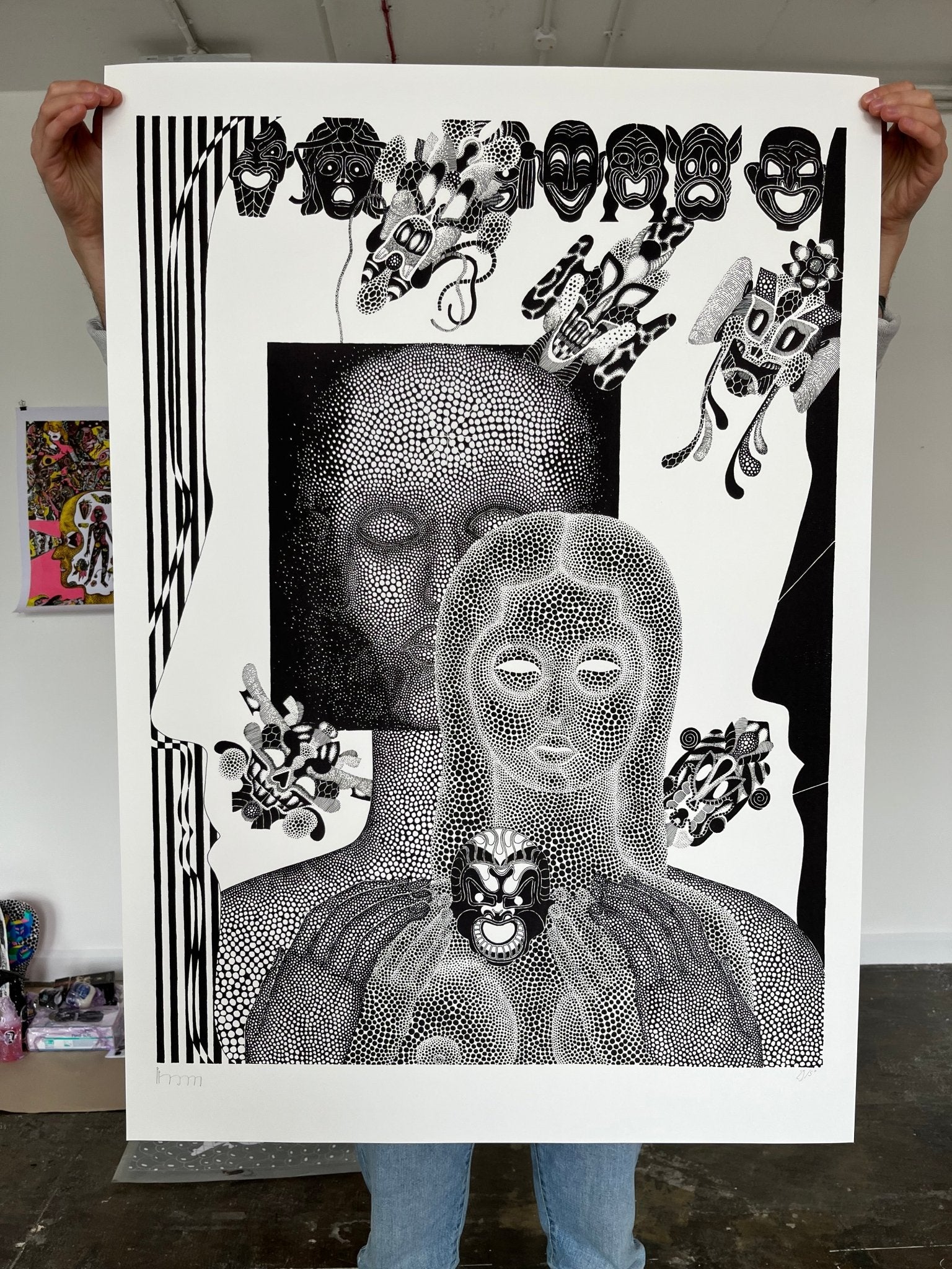 Quantum Girl and Square Space Man - Boris Pramatarov - FORGET ABOUT WHITE WALLS