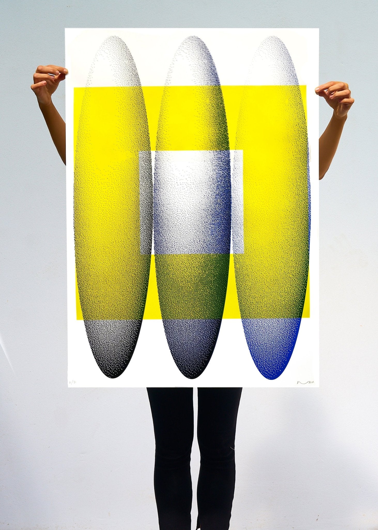 Yellow Ovals - Dunja Jankovic - FORGET ABOUT WHITE WALLS