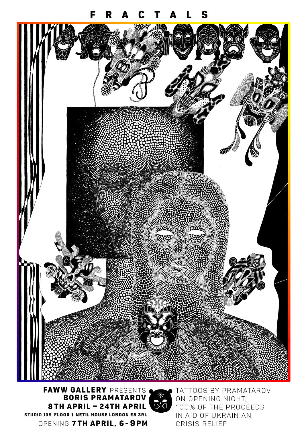 F.A.W.W Gallery presents 'Fractals' with Boris Pramatarov - Forget About White Walls