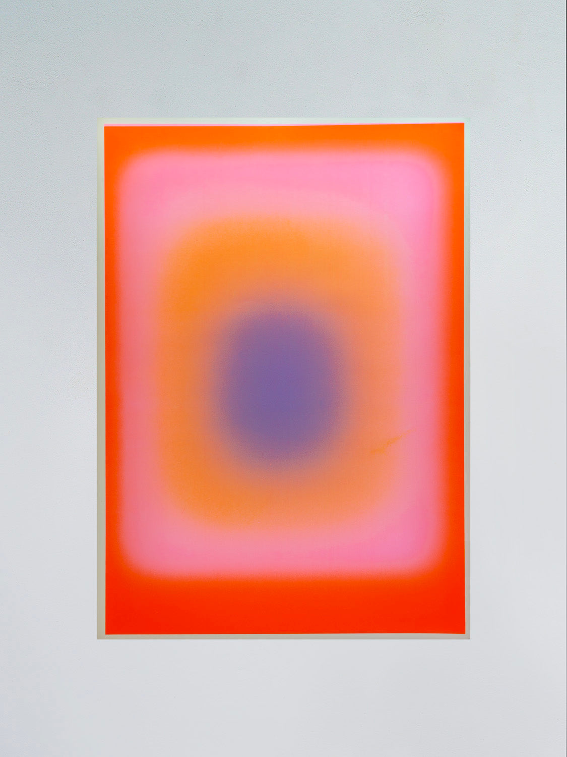 Prysm Edition, Monotype II, hand-pulled monotype screen print, 50 x 70 cm