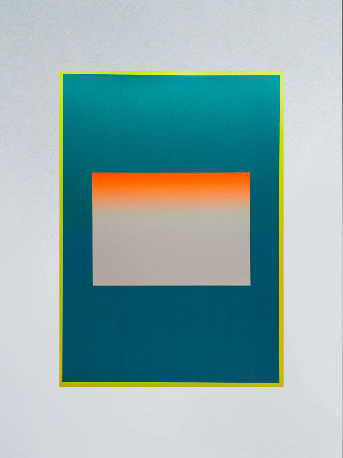 Prysm Edition, Monotype III, hand-pulled monotype screen print, 50 x 70 cm