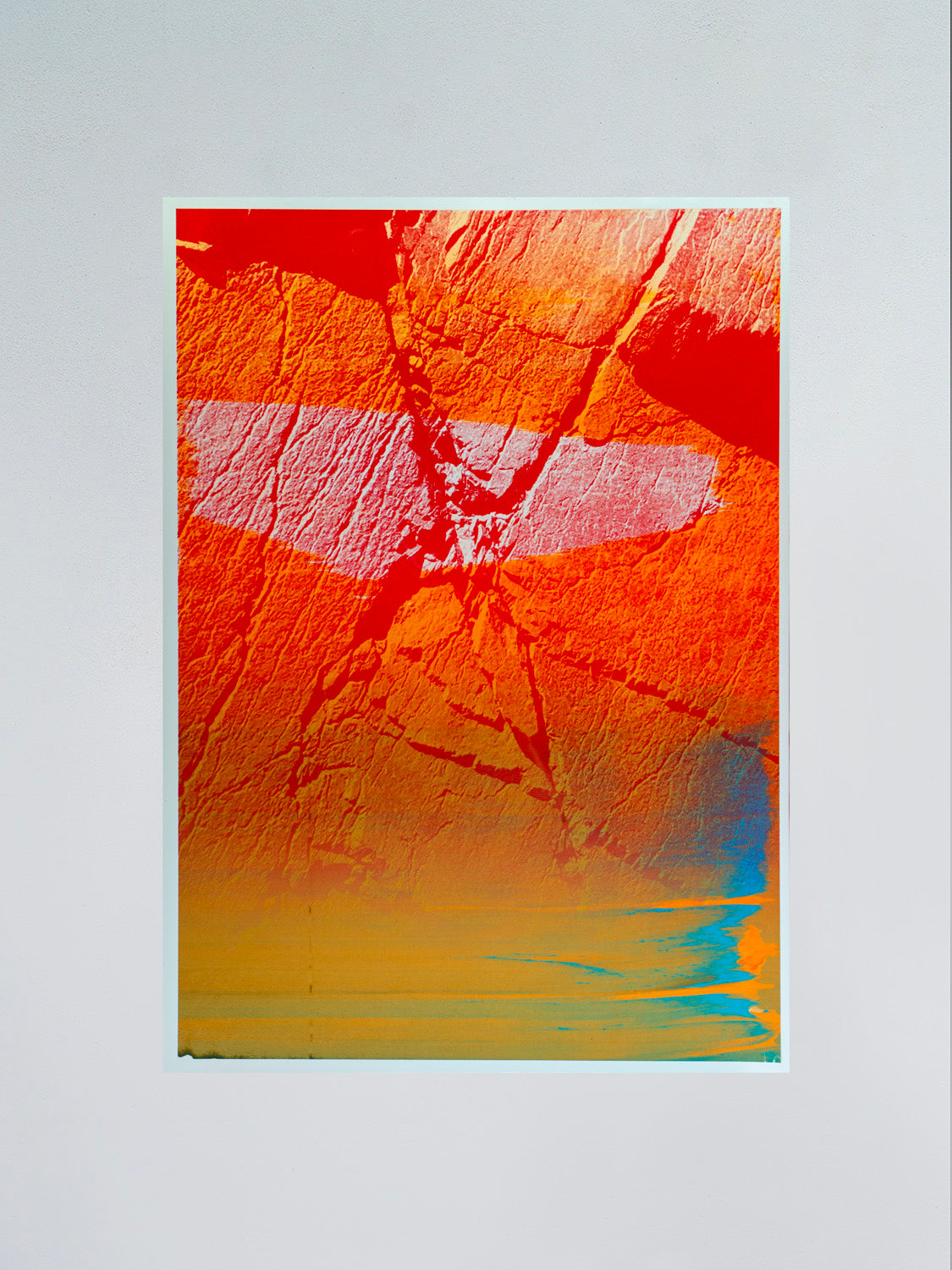 Prysm Edition, Monotype IV, hand-pulled monotype screen print, 50 x 70 cm
