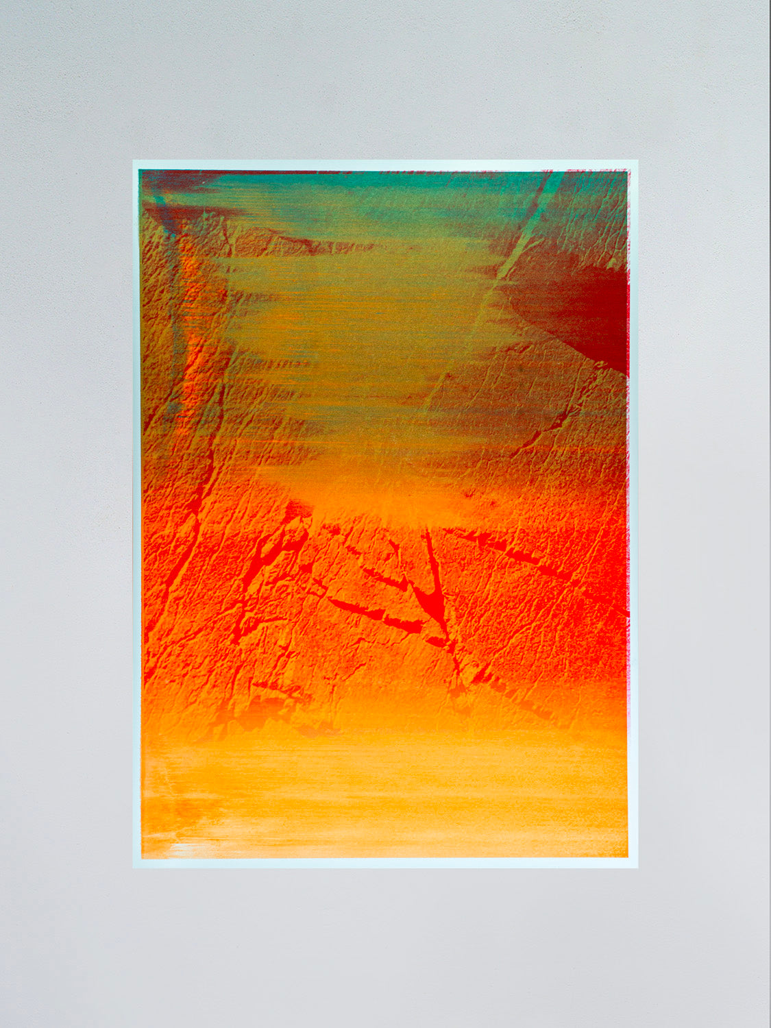 Prysm Edition, Monotype V, hand-pulled monotype screen print, 50 x 70 cm