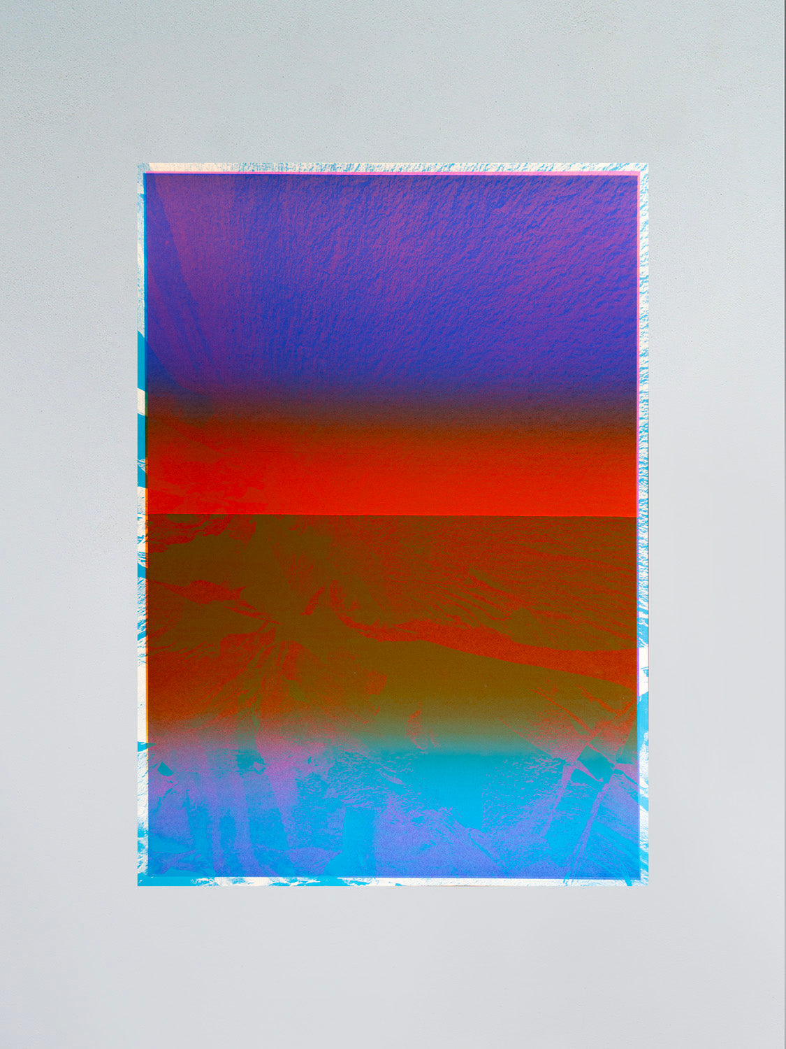 Prysm Edition, Monotype VI, hand-pulled monotype screen print, 50 x 70 cm
