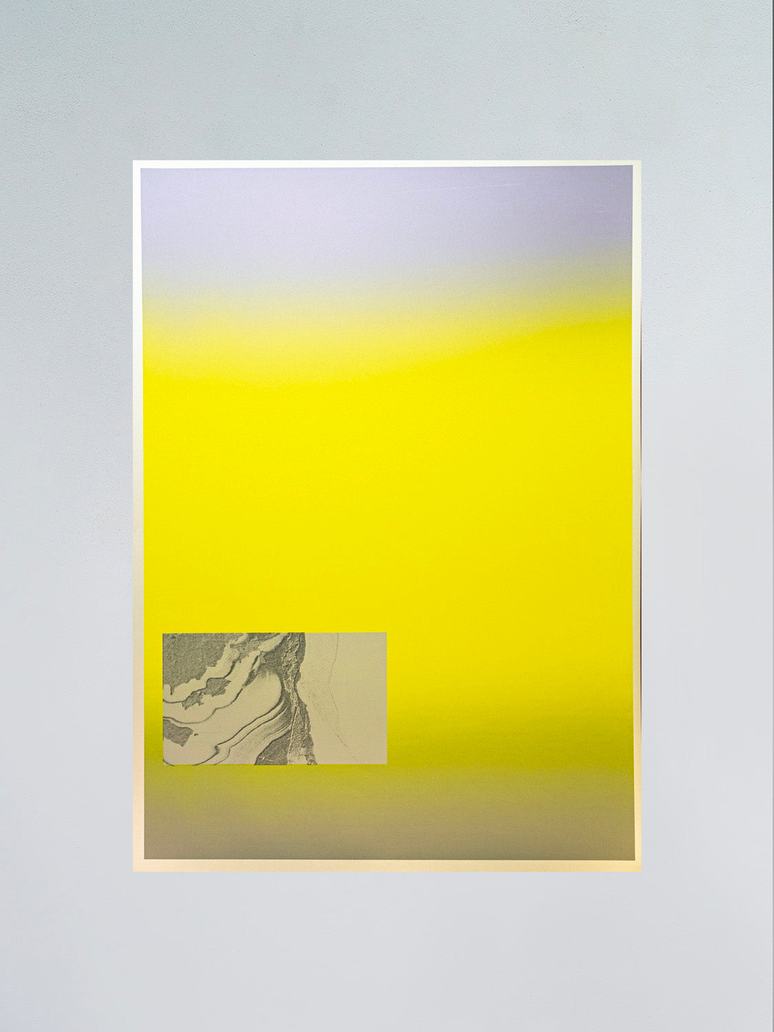Prysm Edition, Monotype VII, hand-pulled monotype screen print, 50 x 70 cm