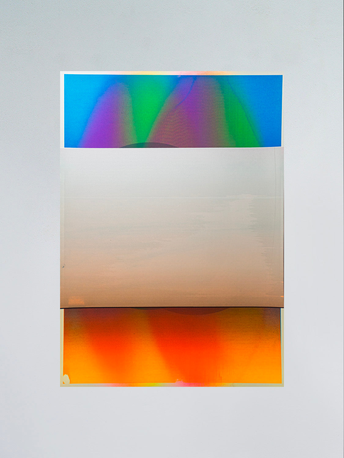 Prysm Edition, Monotype X, hand-pulled monotype screen print, 50 x 70 cm