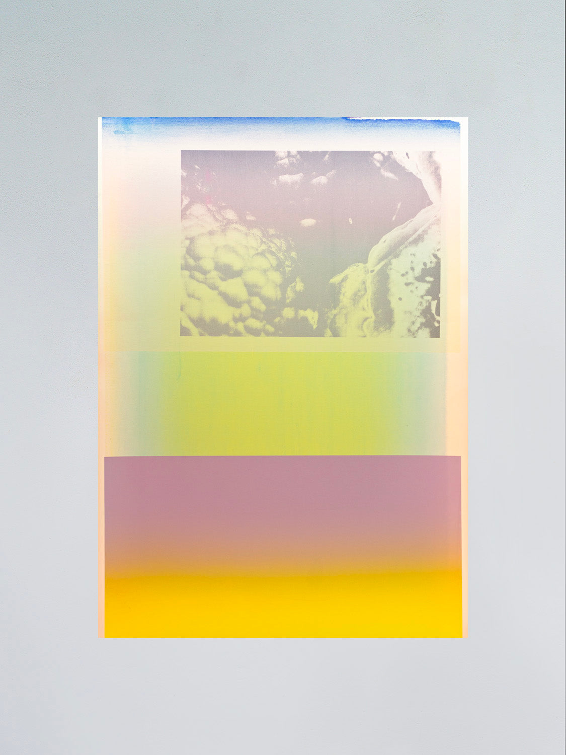 Prysm Edition, Monotype XVIII, hand-pulled monotype screen print, 50 x 70 cm