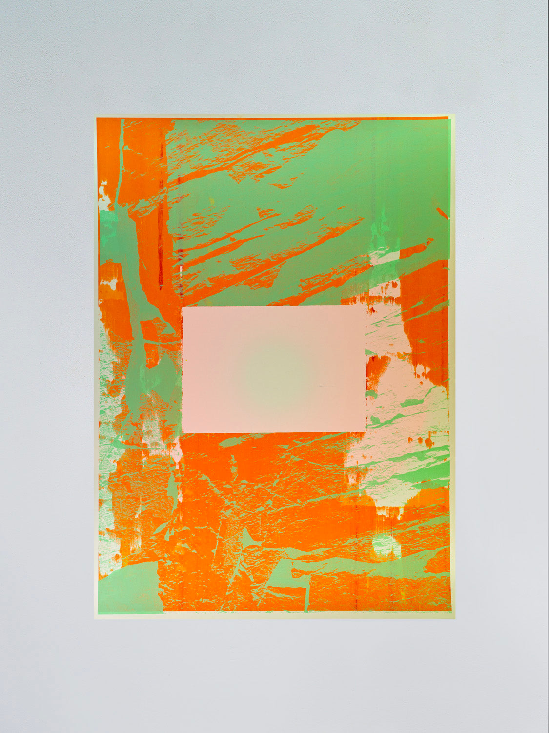 Prysm Edition, Monotype XIX, hand-pulled monotype screen print, 50 x 70 cm