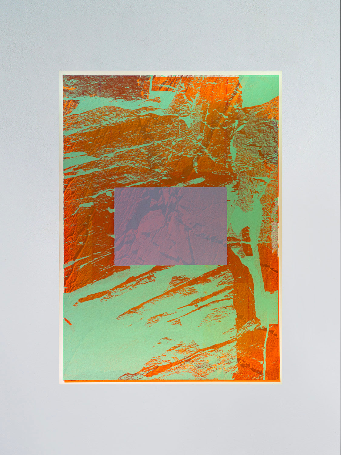Prysm Edition, Monotype XXI, hand-pulled monotype screen print, 50 x 70 cm