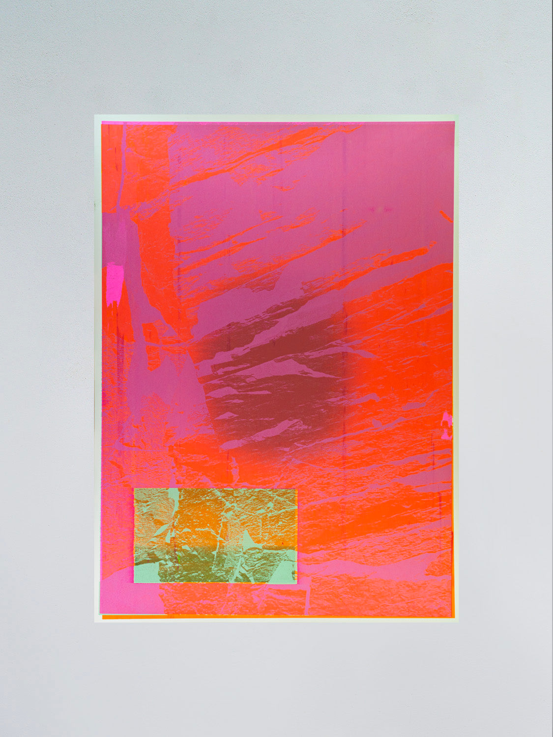 Prysm Edition, Monotype XXIII, hand-pulled monotype screen print, 50 x 70 cm