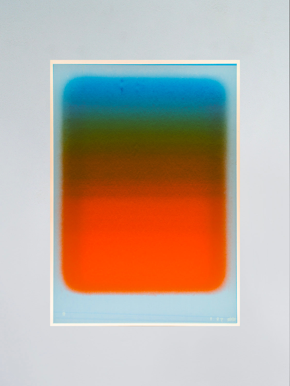 Prysm Edition, Monotype XXVII, hand-pulled monotype screen print, 50 x 70 cm