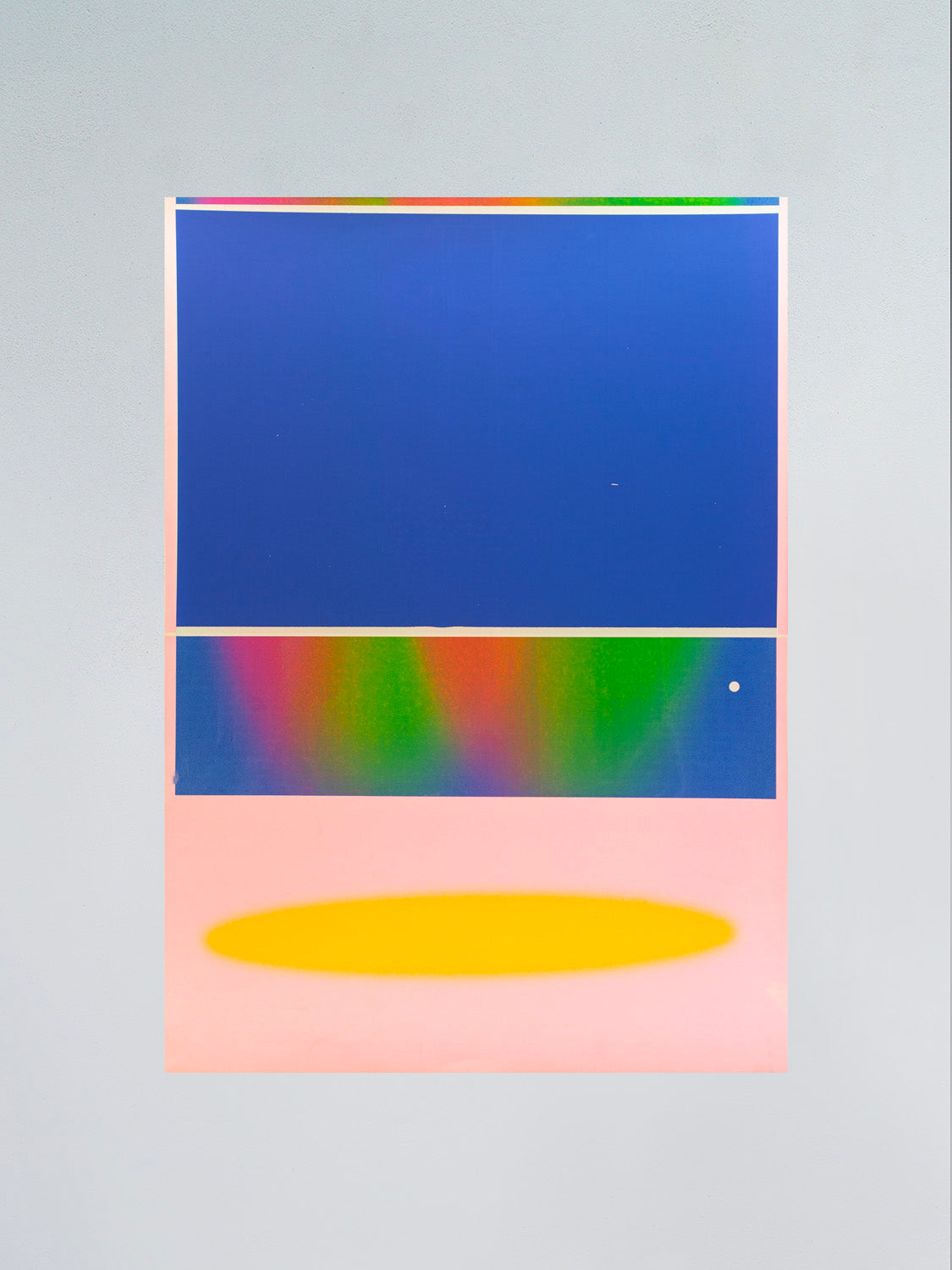 Prysm Edition, Monotype XXVIII, hand-pulled monotype screen print, 50 x 70 cm