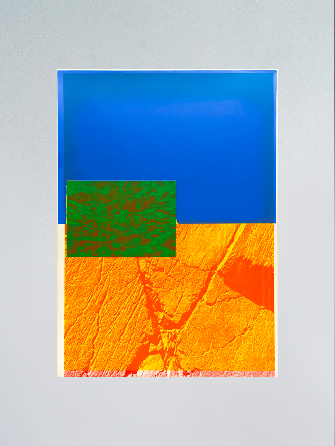 Prysm Edition, Monotype XXIX, hand-pulled monotype screen print, 50 x 70 cm