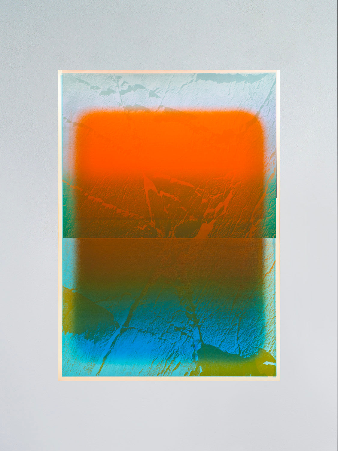 Prysm Edition, Monotype XXXI, hand-pulled monotype screen print, 50 x 70 cm