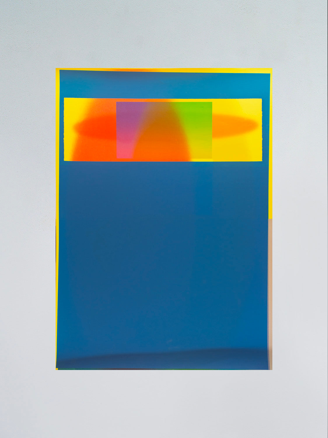 Prysm Edition, Monotype XXXV, hand-pulled monotype screen print, 50 x 70 cm