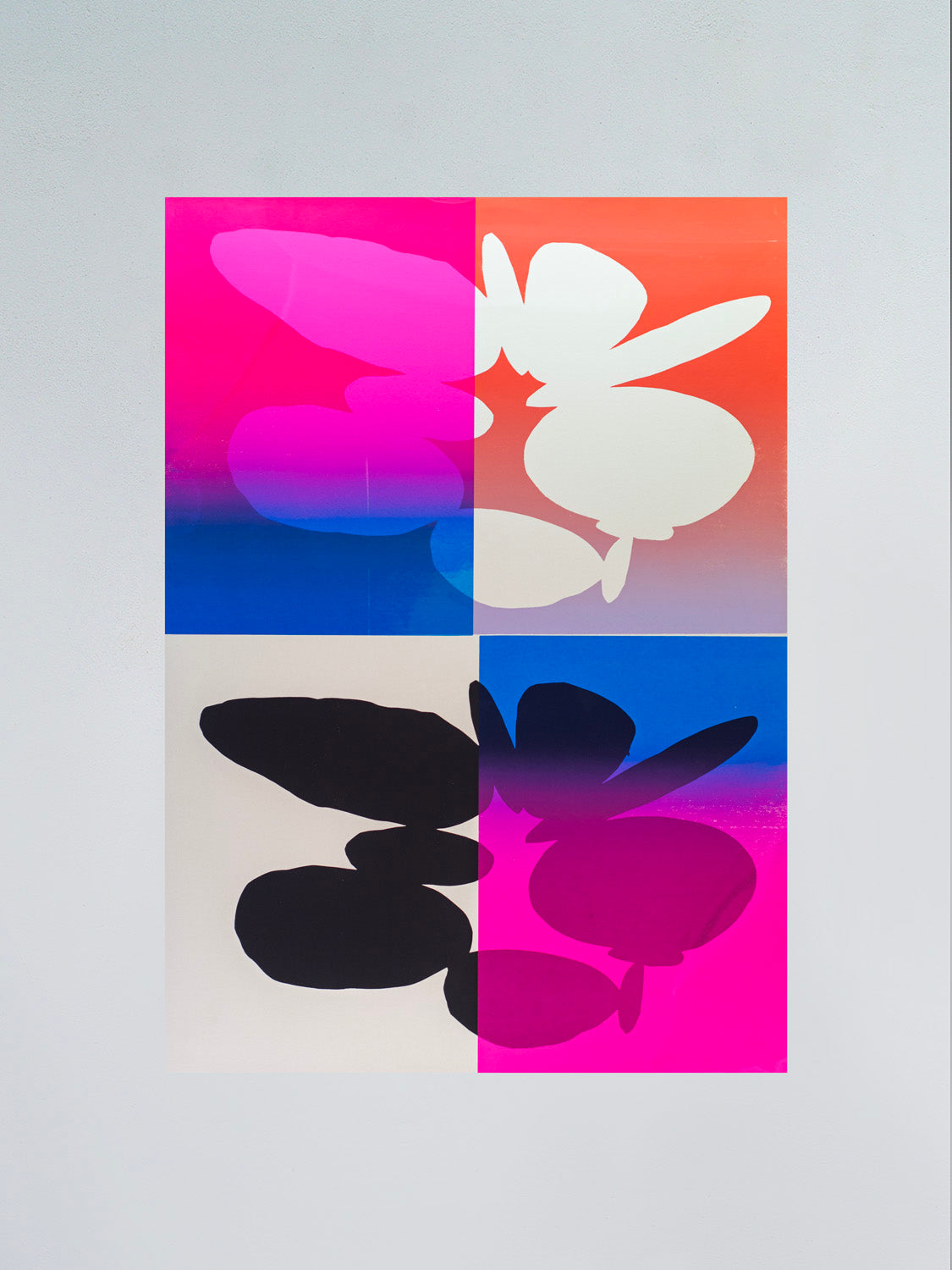 Prysm Edition, Monotype XXXVIII, hand-pulled monotype screen print, 50 x 70 cm