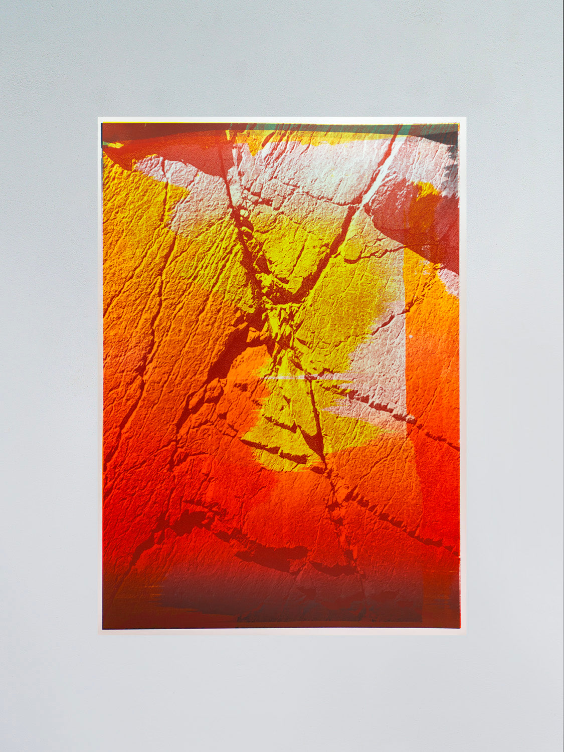 Prysm Edition, Monotype XXXIX, hand-pulled monotype screen print, 50 x 70 cm
