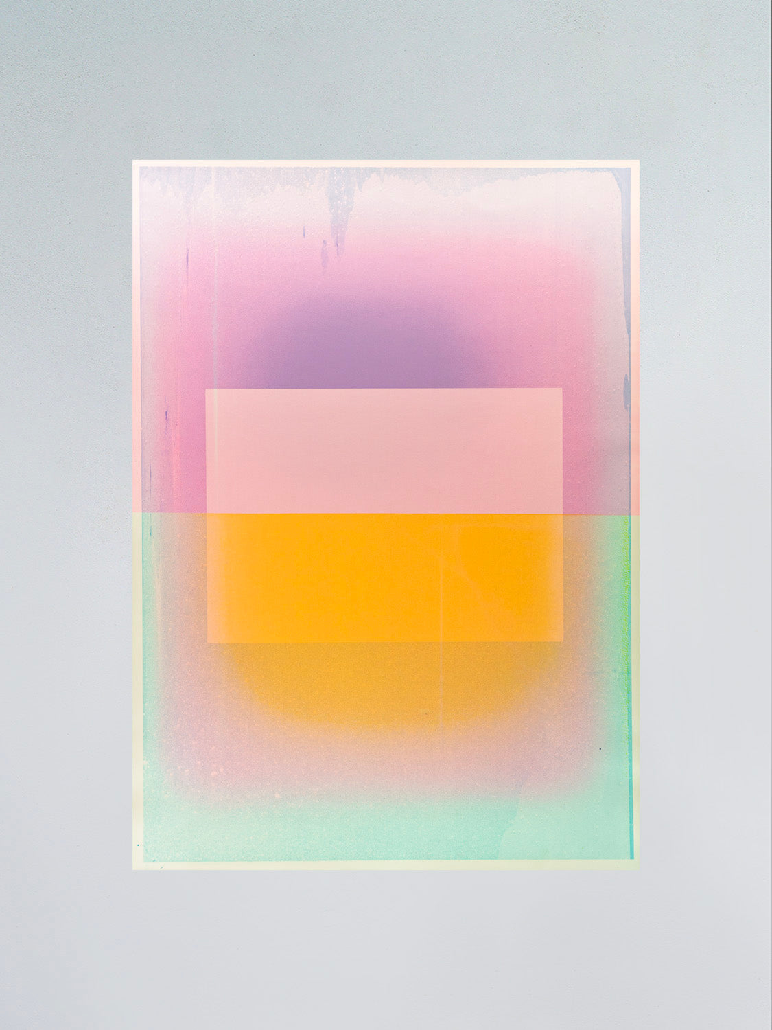 Prysm Edition, Monotype XLI, hand-pulled monotype screen print, 50 x 70 cm