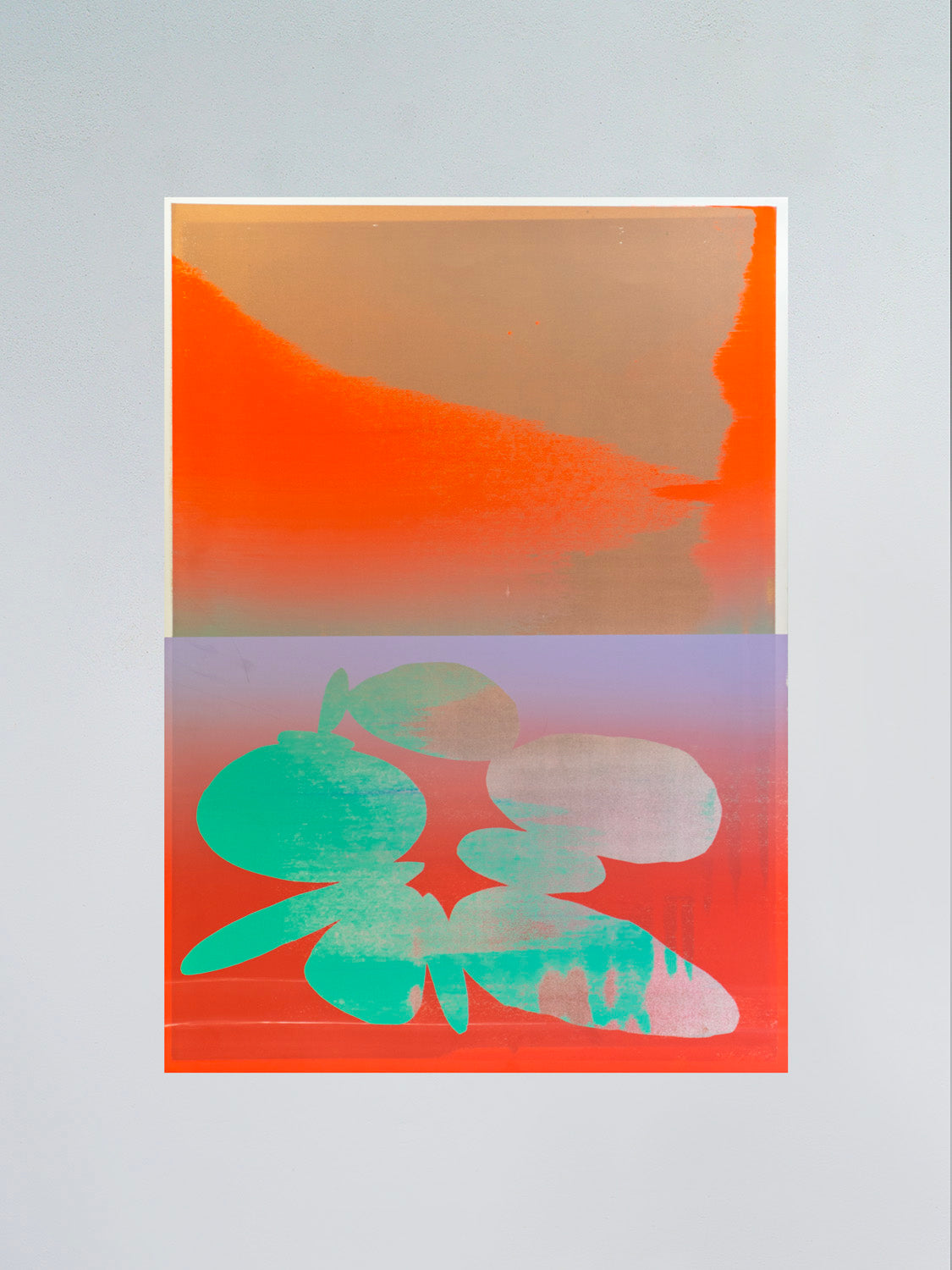 Prysm Edition, Monotype XLII, hand-pulled monotype screen print, 50 x 70 cm