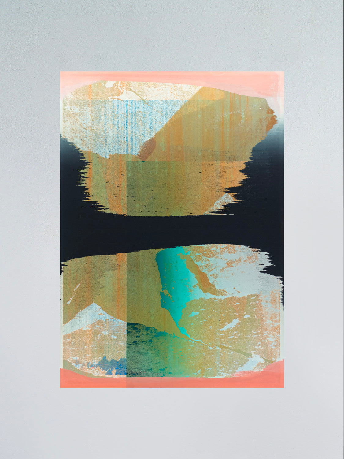 Prysm Edition, Monotype XLIV, hand-pulled monotype screen print, 50 x 70 cm