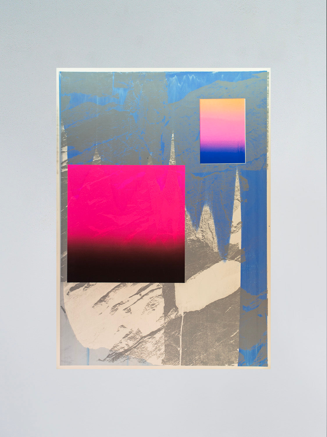 Prysm Edition, Monotype XLVIII, hand-pulled monotype screen print, 50 x 70 cm