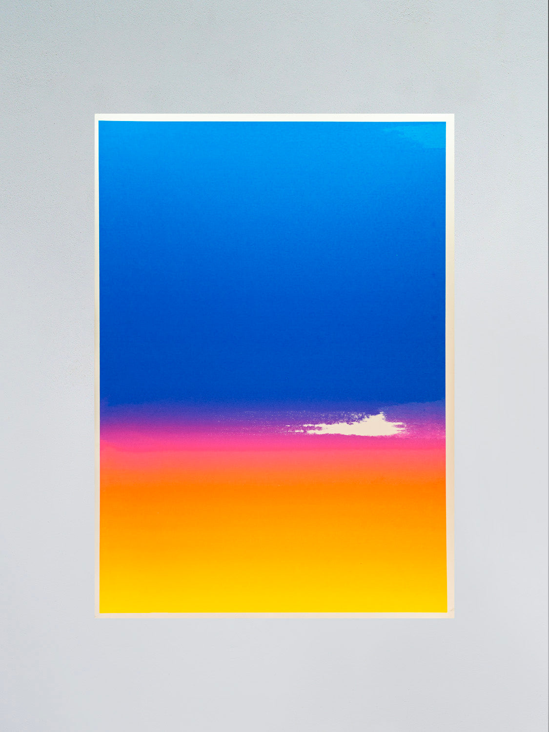 Prysm Edition, Monotype LI, hand-pulled monotype screen print, 50 x 70 cm
