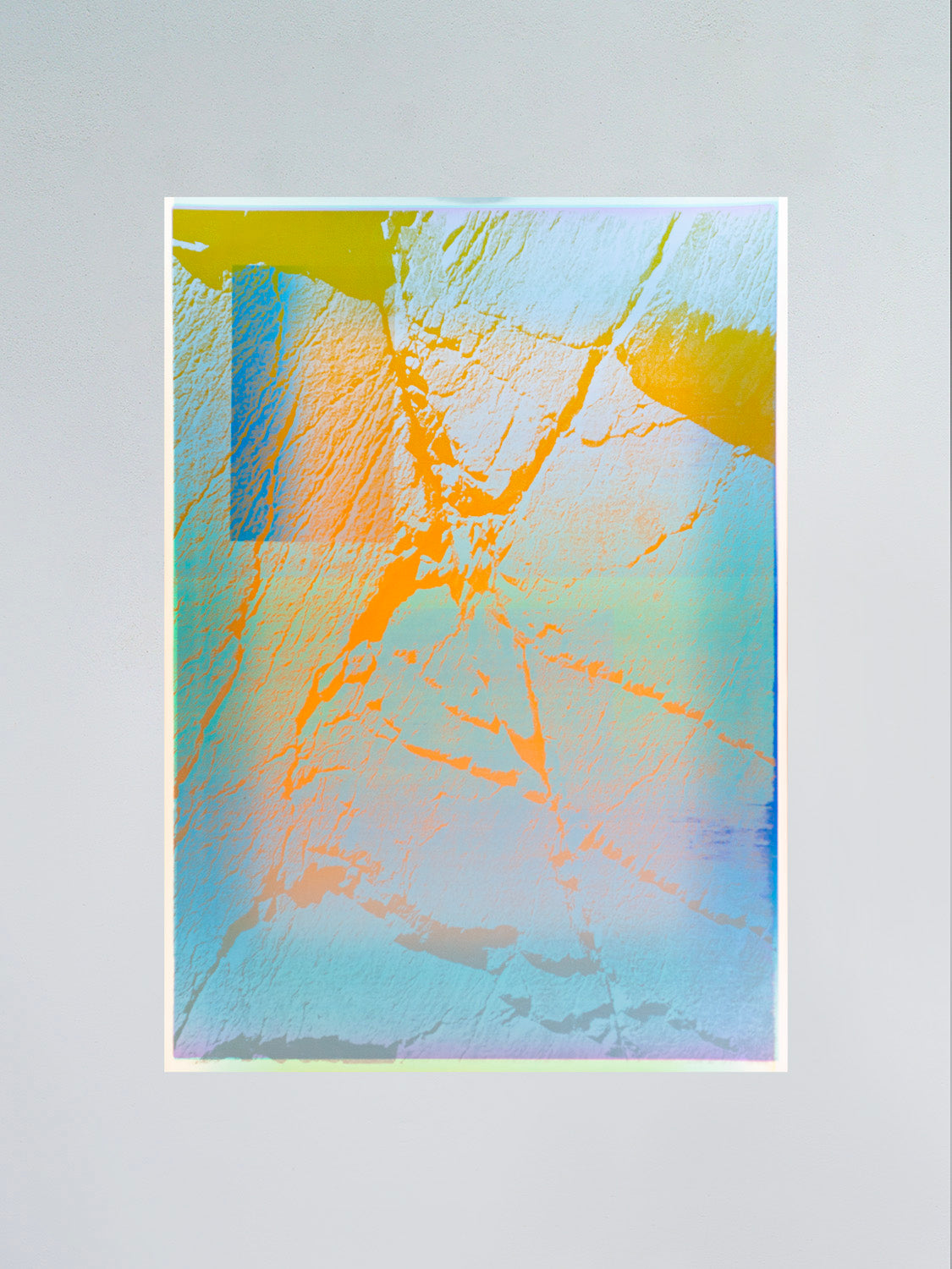 Prysm Edition, Monotype LIV, hand-pulled monotype screen print, 50 x 70 cm