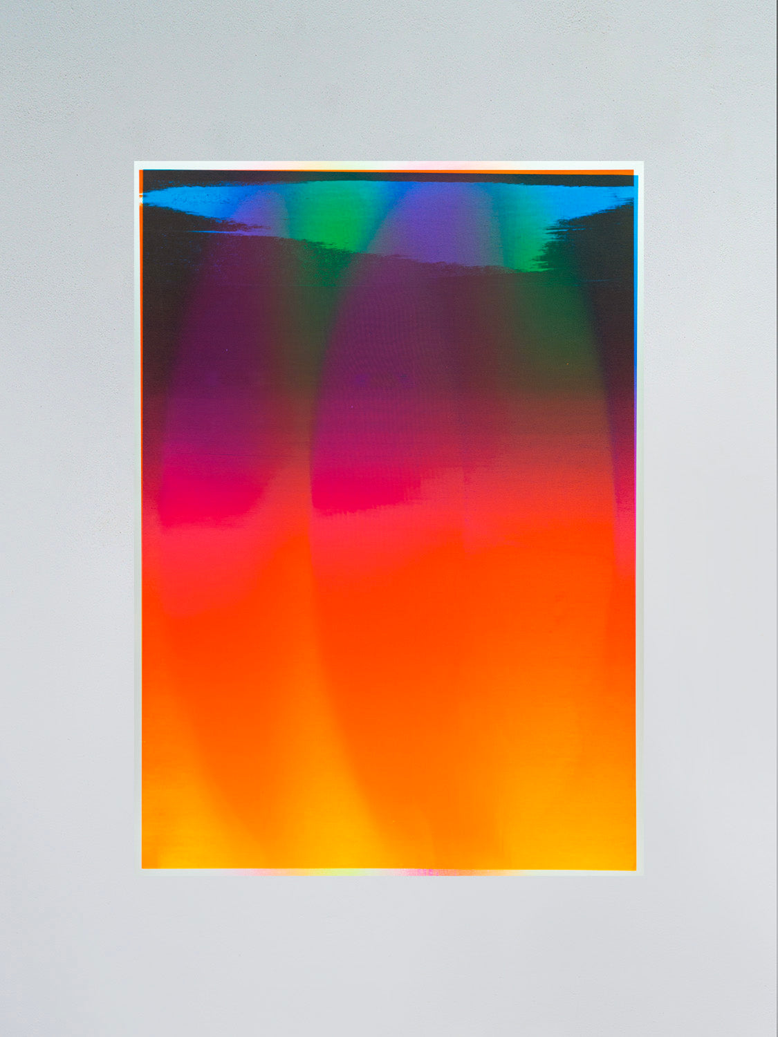 Prysm Edition, Monotype LV, hand-pulled monotype screen print, 50 x 70 cm