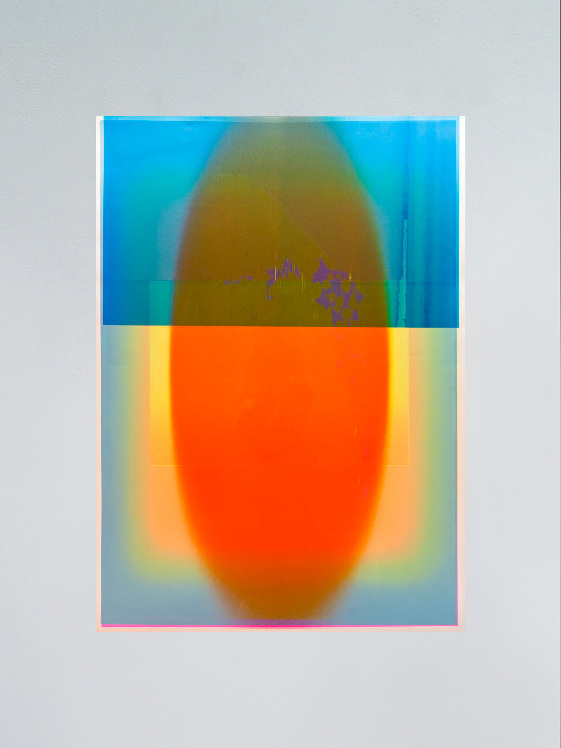 Prysm Edition, Monotype LVII, hand-pulled monotype screen print, 50 x 70 cm