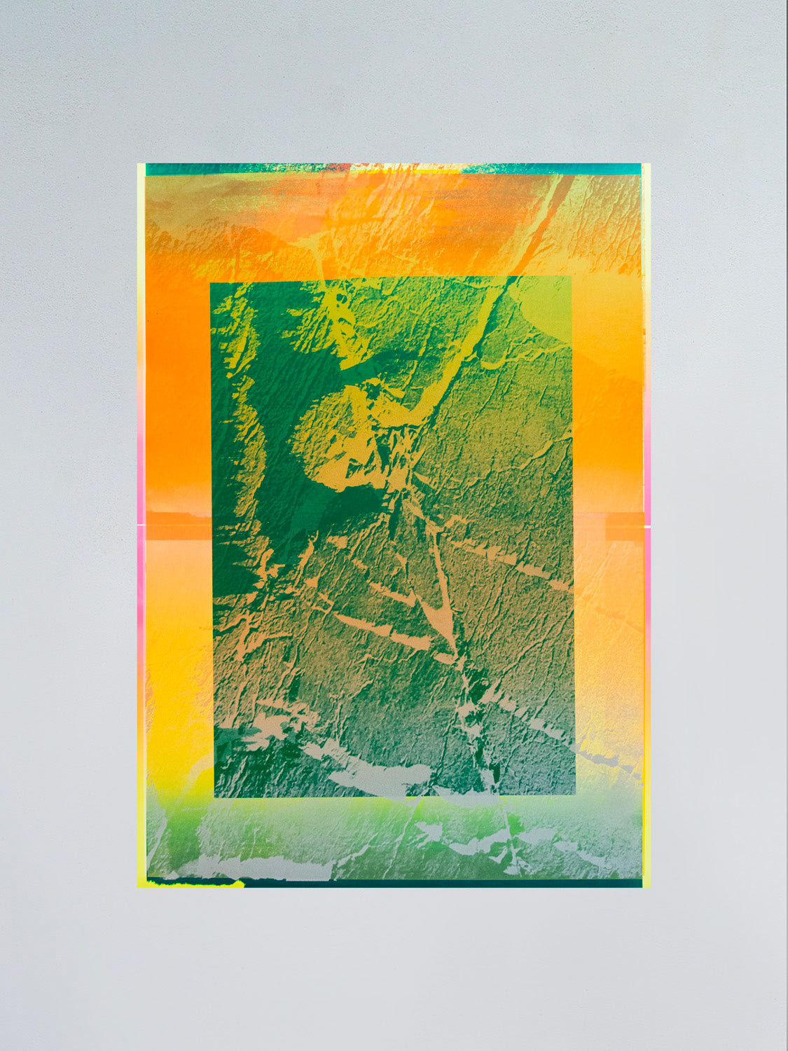 Prysm Edition, Monotype LVIII, hand-pulled monotype screen print, 50 x 70 cm