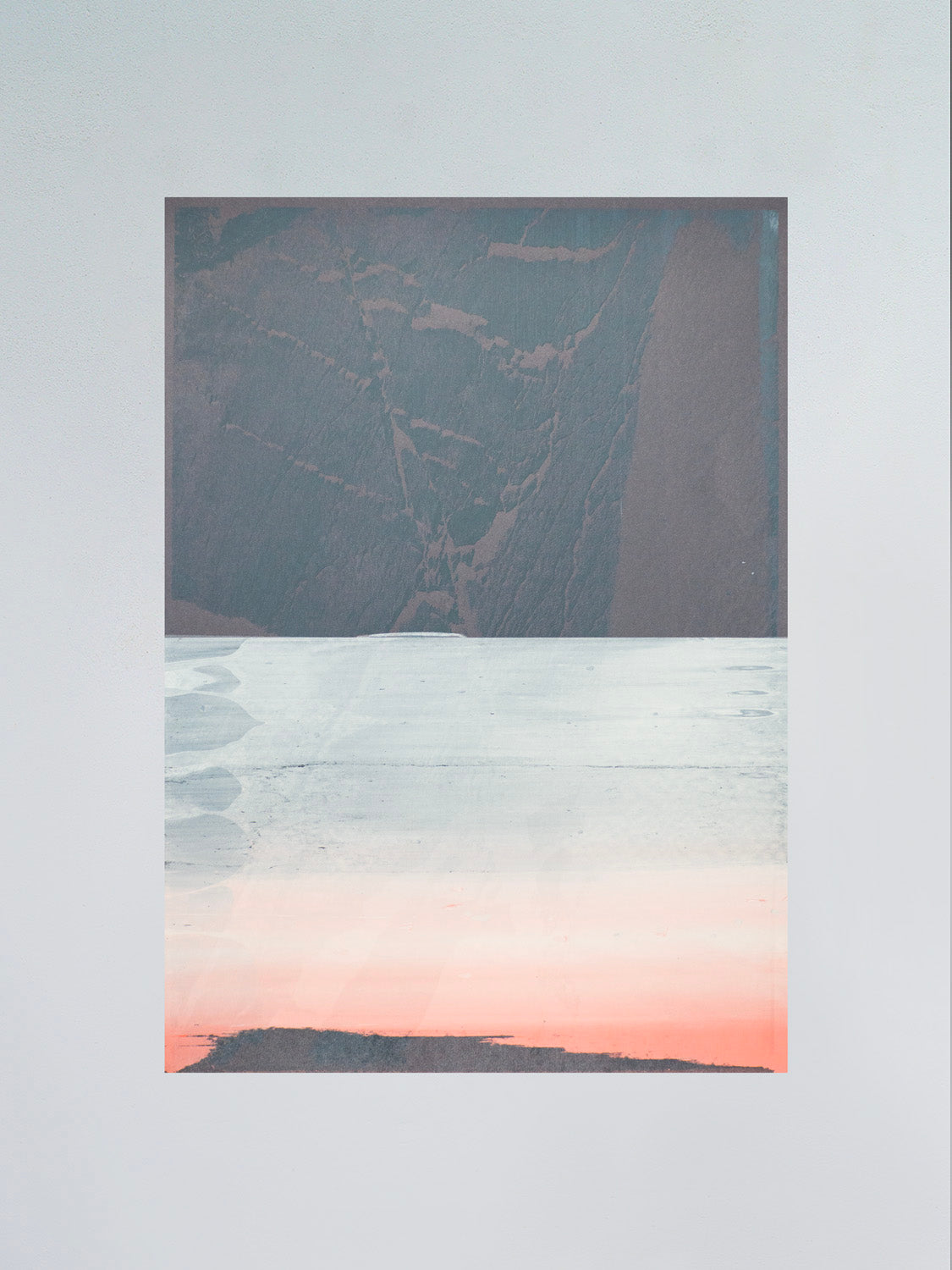 Prysm Edition, Monotype LIX, hand-pulled monotype screen print, 50 x 70 cm