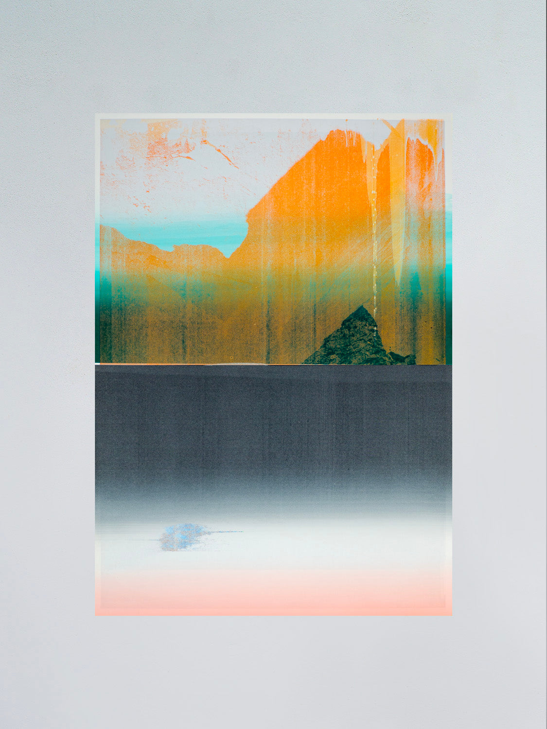 Prysm Edition, Monotype LXII, hand-pulled monotype screen print, 50 x 70 cm